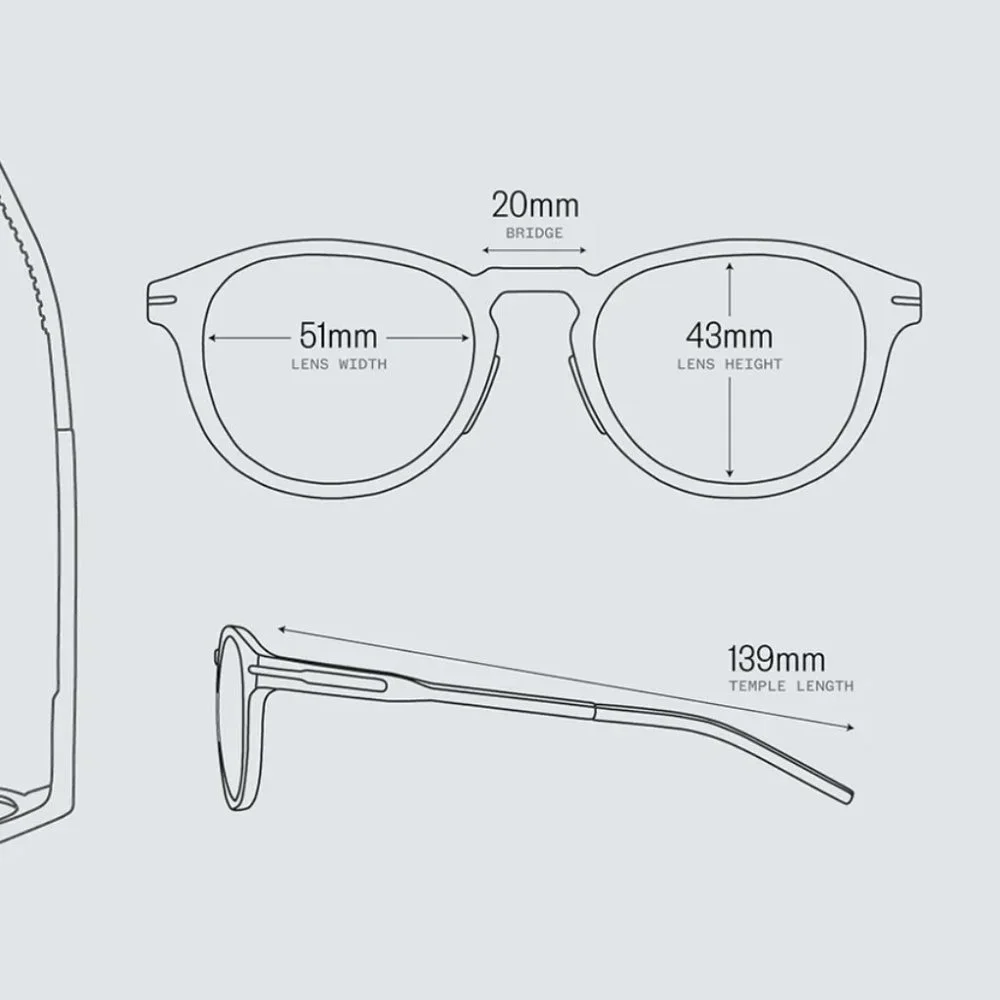 Ultra Lightweight Round Sunglasses - Picture 5 of 6